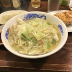來々軒 - タンメン。見た目より野菜たっぷり