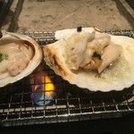 滝乃家別館　玉乃湯 - 貝づくし。これぞ北海道シンプルに食べるのが一番！的な調理