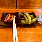 Robata Daibou - いか煮＆枝豆