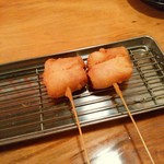 Oosaka Kushikatsu Motsunabe Horumon Yaki Kushimon Teki - ながいもベーコン２本