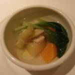 フレンチレストラン にき亭 - 野菜スープ