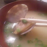 五條家 - 名物　あさりの味噌汁
