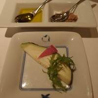 フレンチレストラン にき亭 そごう横浜店 - お通し（茄子（生））
