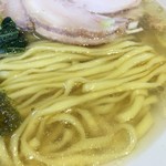 らぁめん 生姜は文化。 - 平打ち麺