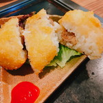 バオバオ - もち米と鶏モモ揚げ（380円）