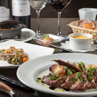 まずは当店の顔が見えるコース料理がおすすめ！