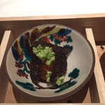 夏零 - 卵黄の醤油漬け、トリュフ