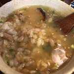 九州鍋家 KATETE - 四膳目は鶏スープでのお茶漬け