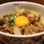 Teuchi Soba Ooishi - すき焼き丼☆