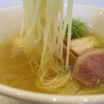 RAMEN RS 改 - 鶏出汁艶塩の麺