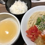 つけ麺一燈 - 蟹出汁冷やし和えつけそば(3)