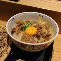 手打ちそば 大石 - すき焼き丼☆