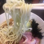 麺屋りゅう - 村上朝日製麺のストレート中細麺