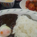 大衆食堂 半田屋 - 温玉と焼売も