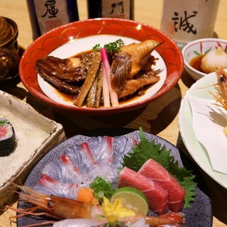 人気 一誠八千コース 全9品 豪華お造り盛り合せ 甘鯛若狭焼き 松茸土瓶蒸し のど黒煮付け〆はトロたく巻き 最高級の日本料理が食べられるコースです 一誠 堺筋本町 懐石 会席料理 食べログ