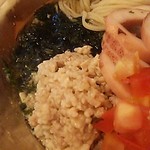 酒楽亭 空庵 - 鶏肉ミンチの甘辛煮