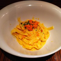 RISTORANTE Orobianco - タリアテッレ 生ウニのクリームソース