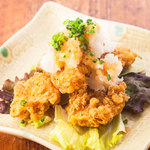 Deep-fried chicken (small shoulder meat) with grated ponzu sauce