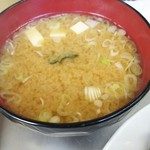 双葉食堂 - みそ汁