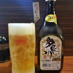もつ焼 あぶさん - オリオン生ビール
