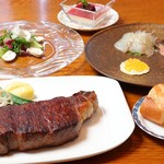 かずさ炭焼ステーキ 照葉樹 - 