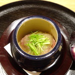 銀座くどう - 賀茂茄子と和牛のサーロイン