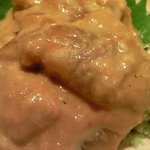 くろぎ - 鯛茶漬け 1000円 の鯛の利久造り