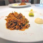 カセント - カッペリーニのパエリア。　実は、本場のパエリアを食べるのは、初めてなんです。