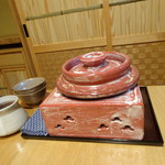 銀座くどう - 美しくも重厚なお釜