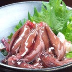Pickled firefly squid