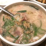 さんか亭 - 【2017年12月】赤・白ダブルランチ、白はソルロン湯。