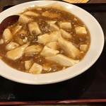 六明閣 - 麻婆丼(スープ付)¥650