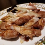 Kinsansui Rou - 豚肉と葱の香味炒め★