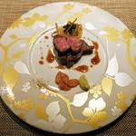 ハクガ - 阿波黒毛和牛フィレ肉のロースト