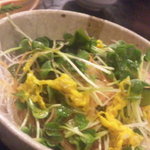 季節料理たぐち - 菜の花のサラダ