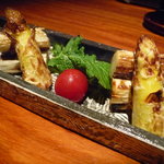 島之内 一陽 - ☆炙られたホワイトアスパラは満足感があります☆