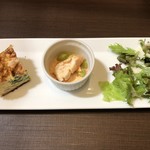 鎌倉パスタ - 前菜3種盛り