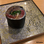 小判寿司 - 鰯の三つ葉巻