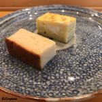 小判寿司 - 二種類の玉