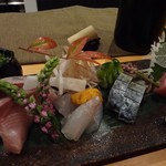 馳走菴 ひじり - ある日の刺身盛合せ3
