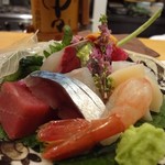 馳走菴 ひじり - ある日の刺身盛合せ5
