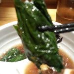 中華そば 満鶏軒 - 小松菜