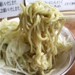 ラーメン大 - 二郎系"ラーメン大"西荻窪店「つけラーメン」野菜マシの麺