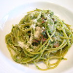 アルベラータ - パンチェッタのスパゲティグリ－ンソース　ｂｙ すぷちん