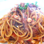 アルベラータ - スルメイカのスパゲティトマトソース　ｂｙ すぷちん