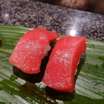千石寿司 - 漬けマグロ