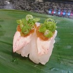 千石寿司 - オコゼ握り