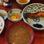 和もと - 焼魚定食（目鯛粕漬け）