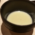 はーべすと - 枝豆のスープ。美味しかった♪