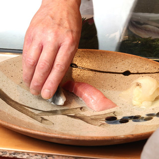 We have a staff of skilled chefs who have been thoroughly trained in the basics of Edomae Sushi.